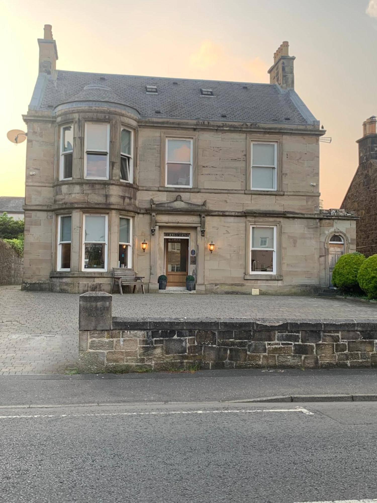 Braidmead House Hotel Irvine  Exterior photo